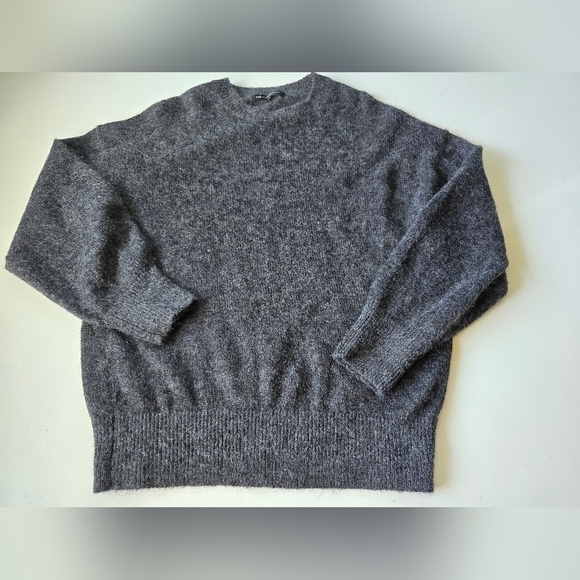VINGT-TROIS ARRONDISSEMENTS Sweaters - 23 VINGT-TROIS ARRONDISSEMENTS Wool Mohair Blend Sweater Size 38 US 8 Grey